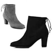 셀러허브 패션 [쥬아나윤] 스웨이드 백레이스업 앵클부띠 Back Stage