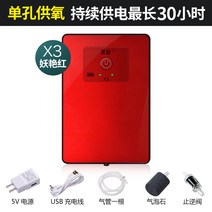 미니 어항 발생기 펌프 소형 가정용 소음방지 충전 휴대식 야외 낚시 USB 산소공급기 교 직류 투웨이 1349533202, x3 요염함 레드 단공 통큰 재다 풀