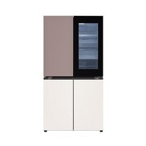 LG전자 오브제컬렉션 T873MKE312 노크온 냉장고 (870L)