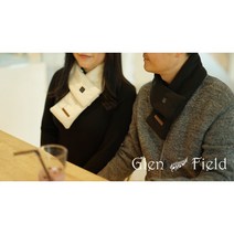 (보조배터리 포함) 스마트발열목도리 전자파인증나노그래핀 넥워머 온열머플러 캠핑 차박 낚시 야외활동, 발열목도리 보조배터리 : 네이비 체크