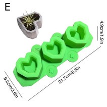 자동수평몰탈 수평몰탈 시멘트 시멘트 석고에 대한 실리콘 화분 금형 구멍 다육이 냄비 수동 점토 공예 스, 05