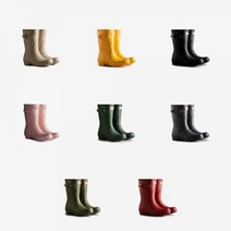 헌터 레인부츠 오리지널 숏 무광 여자 앵클 여성 여름 장화