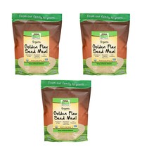 나우푸드 골든 플랙스 씨드 밀, 624g, 3개