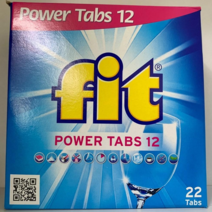 피트 파워 탭스 12 독일 친환경 식기세척기 세제 22TABS 440gX2박스