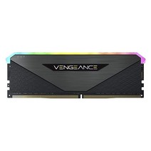 Corsair 벤전스 RGB RT 32GB(2x16GB) DDR4 3600(PC4-28800) C16 1.35V 데스크탑 메모리, Desktop Memory
