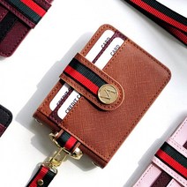 하이셀 삼성 갤럭시 바바 포인트 Z플립5 4 3 2 가죽 스트랩 링케이스 카드 2장 수납, Z플립2_와인