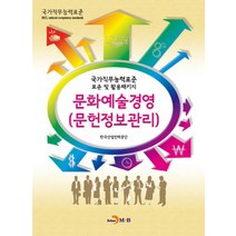 문화예술경영(문헌정보관리):국가직무능력표준 표준 및 활용패키지, 진한엠앤비, 한국산업인력공단
