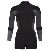 Roxy 여성 22mm Syncro 긴팔 Spring Wet 수트 - Jet블랙 2aM407849, Jet/Black, 2