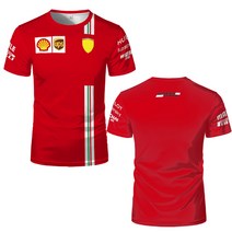 3d 티셔츠 Formula One F1 Ferrari Team Out Of Print MISSION WINNOW Men Women Short Sleeve Outdoor Extrem
