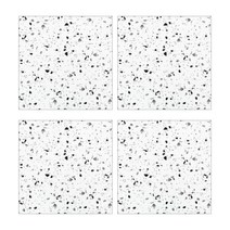현관 바닥 붙이는 접착식 데코 타일 셀프 시공 60cm x 60cm 4장, A.07/스톤 화이트(1.5mm), 4개