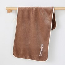 엔템 호텔 답례 호텔식 수건, 브라운, 1개