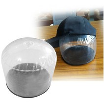 모자걸이 모자보관틀 모자틀 가발 보관 거치대 걸이 17x15cm 공기 인플레이션 풍선 pvc 투명 모자 홀더 지원 캡 홀더 지원 소품 디스플레이 캡 홀더 열기, 없음, 1개