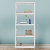 시스템선반 홈던트하우스 5단 900 x 400 x 1800, 블랙