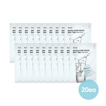 AHC 마이크로 퓨어 워터 마스크 시트 33ml, 10개입, 2개