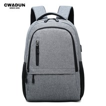 Cwadun 남자 여행용 노트북 백팩 대학생 직장인 가방