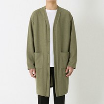 [당일출고] 지지블랙 에코 웨어러블 투포켓 루즈핏 니트 롱 가디건 오버핏 롱 가디건