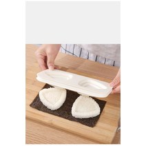 김밥 만들기 마는 기계 틀 초밥 스시 국수 메이커쌀버거 주먹밥 금형 샌드위치 삼각형 사각형 둥근 초밥 도, 02 White