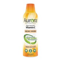 Aurora Nutrascience 오로라뉴트라사이언스 메가 리포솜 비타민c 3000 mg 480 mL Mega Liposomal Vitamin C 3000 mg 480 mL, 1팩, 1개