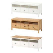 [이케아] HEMNES 헴네스 TV장식장/대형사이즈/거실장, 색상:라이트브라운_503.529.00