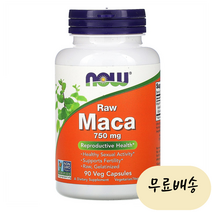 나우푸드(NOW)푸드 마카 750mg X 30정, 1개, 30개