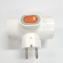 멀티탭 스위치 3구 T형 멀티콘센트 IN, 3구 16A