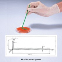 감마멸균 PP 셀 스프레더 일회용 교반기 교반봉 500개입 Cell Spreader, J1.S012.014 (500/Cs)