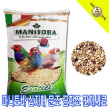 라이브잇 마니토바 핀치류 사료, 1kg, 10개, 1kg