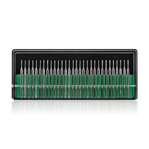 30 팩 1mm 다이아몬드 드릴 비트 보석 해변 바다 유리 쉘 보석 보석 세공인 30개. 1mm