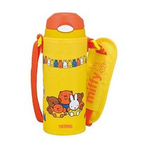 써모스 진공 빨대 보틀 디즈니 미키 0.4L 라이트블루 FHL-400FDS LB, 미피 옐로우