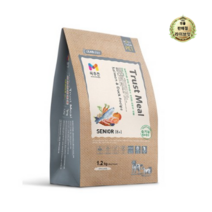 라이브잇 목우촌 노령견용 트러스트밀 시니어 건식사료, 생선, 8개, 1.2kg