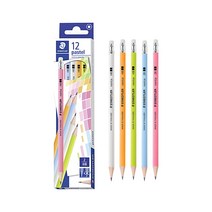 스테들러 13243 연필 파스텔컬러 12개 묶음 1타, HB