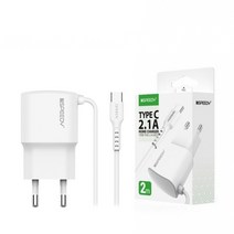 스피디 가정용 C타입 2.1A 일체형 충전기 2.0M SPE-N8TC21CP, 화이트, 1개