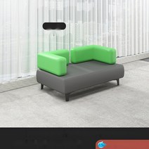 재벌집 막내아들 소파 모듈 아쿠아텍스 수입 무토 리클라우드, 2인용 (애플그린)