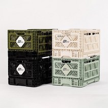 [빅앤트] 48리터 앞문 오픈형 폴딩박스, 올블랙