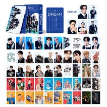 아이돌포토카드 아이돌포카 사전 판매 Kpop 아이돌 55 Pcs/Set Lomo 카드 SEVENTEEN 드림 앨범 사진, 01 1