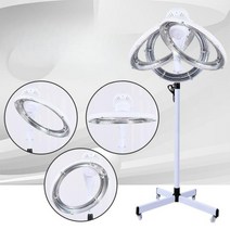 미용실 파마기 열처리 에어롤 셋팅 헤어샵 펌 셋팅, 07.교수형컴퓨터보이스에디션패션화이트