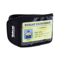 YOBEAT GLOVE PASS CASE 요비트 시즌권 케이스 티켓홀더 리프트권 보관, BLACK / Free