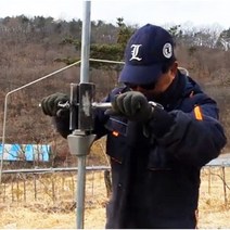 25mm 국산 항타기 타격봉 수동항타기 파이프항타기 구멍파기 구멍삽 하우스지줏대 파이프박기 지주대박기