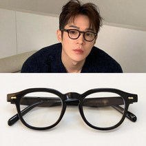 패션 뿔테 안경 남자 안경테 UV 자외선차단 시력보호 블루라이트 차단 선택가능