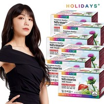 홀리데이즈 비타민B군 1000% 밀크씨슬+, 30정, 15g, 6개