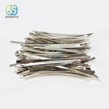 스팟용접기 240/280pcs 니켈 도금 강철 스트립 플레이트 시트 18650 배터리 스폿 기계, 03 0.1x7x100mm 180pcs