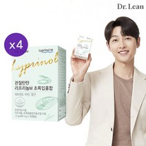 관절탄탄 리프리놀M 초록입홍합 4박스 관절건강/뉴질랜드산, 없음