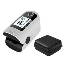 전문 맥박 산소 농도계 OLED 혈액 PR SpO2 포화도 측정기 심박수 센서 모니터 산소, 20 LED Black with case
