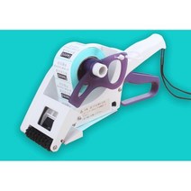 라벨 부착기 수동 스티커 가격표 상표, YH60(가용폭2-7cm), 흰색