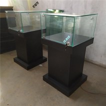 노감성 유리 진열대 전시장의 쇼케이스 앙증맞다 금은방 보석 전시회 아름답고 장식품 전시장 화이트A 하남 40x40x120cm N4RES 맞춤형 제품 디스플레이 캐비닛 쥬얼리 옥 쥬얼리 디스플레이 캐비닛 전시장 손 모델 샘플 유리 캐비닛 박물관 디스플레이 캐비닛, 검정색 페인트 50*50*100