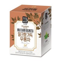 녹차원 간편한 [녹차원] 밀크향가득우롱차 10티백 x 4개 명절 부모님 지인 선물 회사 탕비실 손님접대, 10set