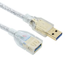 넥시 USB3.0 연장연결선 캐논 삼성 HP 프린터 복합기 키보드 마우스 연장케이블, 3m, 1개