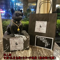 불독 블루투스 스피커 오디오 야외 미니 캐논 프랑스 개 머리 귀여운 무선 9 W5, P10중형블랙프리칼라+개체인+선물포장_공식 표준