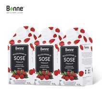 본네 프리미엄 로즈힙 퓨레 주스, 500ml, 3개