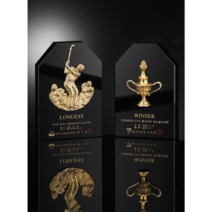 크리스탈 트로피 BT122 롱기스트 우승 싱글 트로피, 디자인선택 : BT123